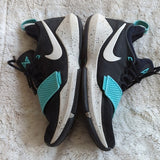 Nike Men's PG 1 Black Aqua Splash Ink Green Version 8786 Athletic Shoes Size 9