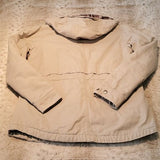 Columbia Ridgeway Hooded Utility Fall Spring Jacket Beige Khaki Size S