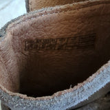 UGG Women's Kelby Low Heeled Boot Leather Bootie Mouse Grey Brown Color Size 7