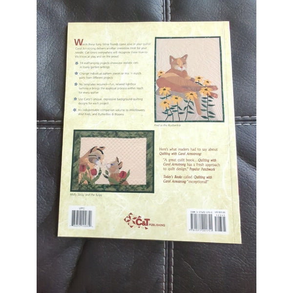 Cats in Quilts : 14 Purrfect Projects by Carol Armstrong (2010 Softcover)