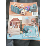 American School of Needlework | 3085 | Plastic Canvas| Fashion Doll Living Room