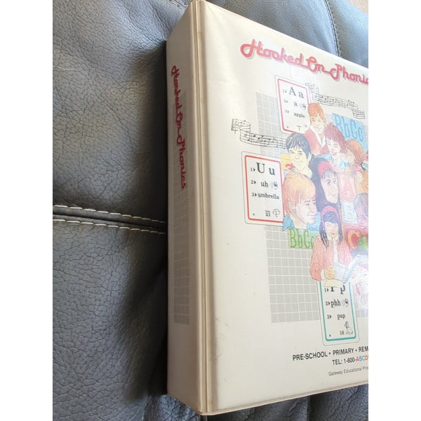 Vintage Hooked On Phonics Home School Preschool Adult Remedial Books Tapes 1991