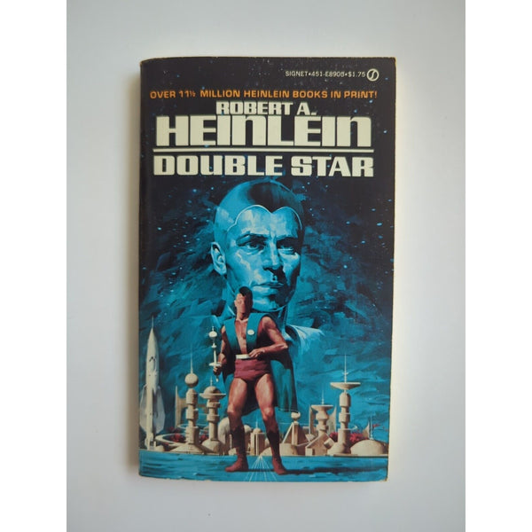 Double Star by Robert A Heinlein First Signet Printing 1957 Paperback SC Vtg