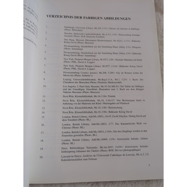 Bodo BRINKMANN Die flamische Buchmalerei am Ende des Burgunderreichs HC DJ 1997