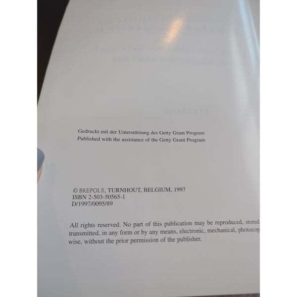 Bodo BRINKMANN Die flamische Buchmalerei am Ende des Burgunderreichs HC DJ 1997