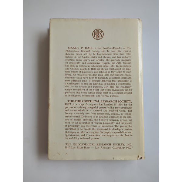 Mystical Christ Manly P. Hall 4th ed Philosophical Research Society 1975 HC DJ