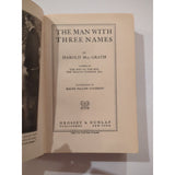 The Man With Three Names HC Vtg Harold Mac Grath Ralph Coleman 1920 Grosset