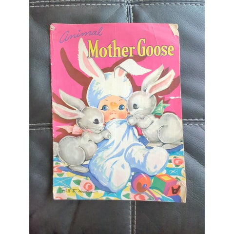 Animal Mother Goose 1942 Ruth E. Newton  Whitman Publishing Co.