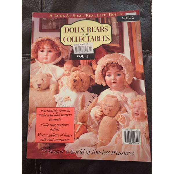 Australia Dolls Bears and Collectables Magazine Vol. 1 No. 2 Real Life Dolls