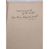 The Democratic Ideal Milton Reed First Edition HC 1907 Inscribed By Author