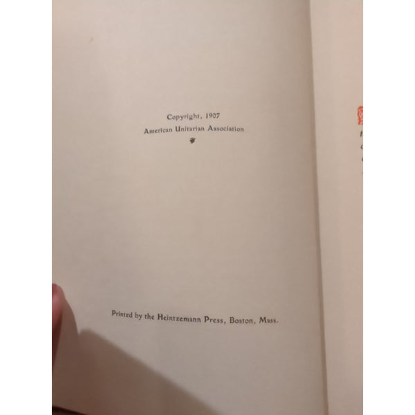 The Democratic Ideal Milton Reed First Edition HC 1907 Inscribed By Author