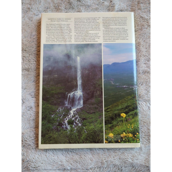 National parks in Sweden Europe's last wilderness Claes Grundsten Book HC DJ Vtg