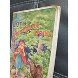 1919 LITTLE RED RIDING-HOOD by the SAALFIELD Publishing Co.Akron Ohio Softcover