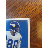 1991 Upper Deck # 56 CRIS CARTER Ohio State Minnesota Vikings Near Mint