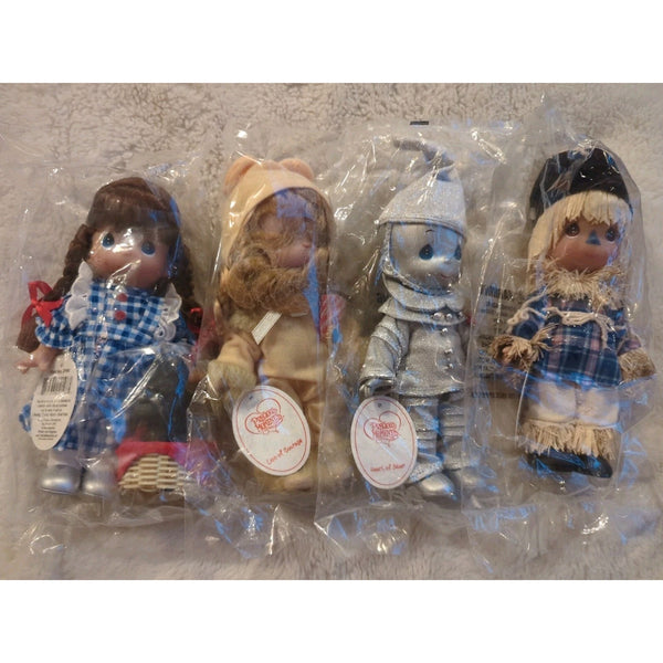 Precious Moments Wizard Of Oz SET Dorothy Scarecrow Tinman Lion New In Celo Vtg