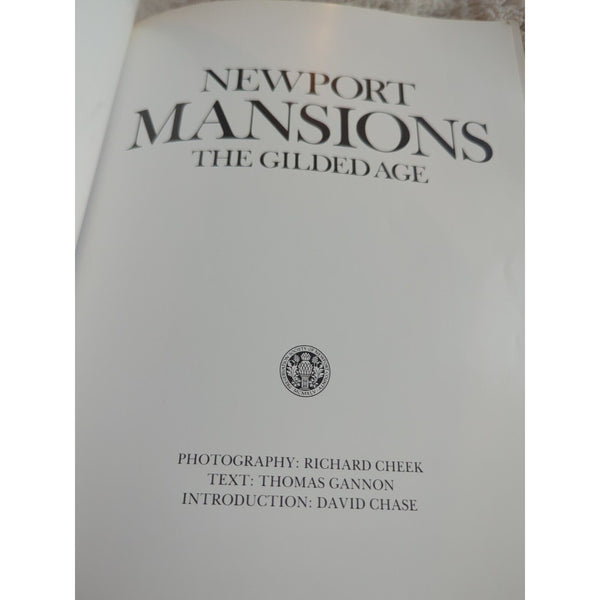 1982 Magazine Newport Mansions The Gilded Age Thomas Gannon FULL COLOR PAGES SC