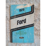 1979 Ford Owner’s Manual User Guide Car Maintenance Service Specifications OEM