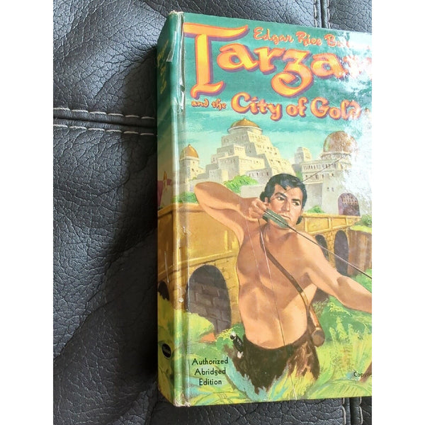 1952 TARZAN AND THE CITY OF GOLD (Whitman) Edgar Rice Burroughs Hardcover