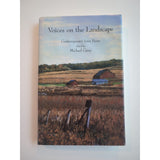 VOICES ON THE LANDSCAPE CONTEMPORARY IOWA POETS Michael Carey HC DJ Signed 1996