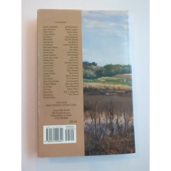 VOICES ON THE LANDSCAPE CONTEMPORARY IOWA POETS Michael Carey HC DJ Signed 1996
