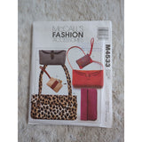 2004 Handbags Purse Lined Wristlet Clutch Sewing Pattern McCall's 4533 OOP UC