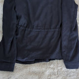 Ann Taylor LOFT Navy Blue Button Up Twill Utility Jacket Size S NWT