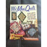 Big 'N Easy Mini Quilts Paperback by Christiane Meunier Miniature Quilt Book