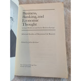 Business, Banking, and Economic Thought in Late Medieval and Early Modern Europe