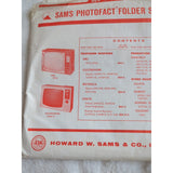 Howard W SAMS PHOTOFACT FOLDER SET NO. 804 March 1966 Complete