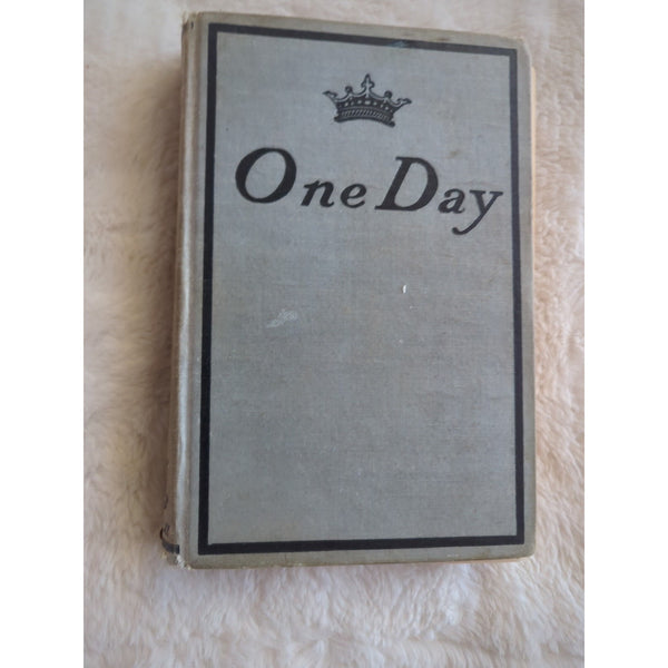 Antique 1912 One Day Anonymous Author HC Vtg Macaulay Company Sequel