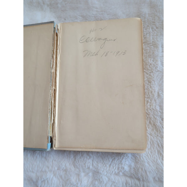 Antique 1912 One Day Anonymous Author HC Vtg Macaulay Company Sequel