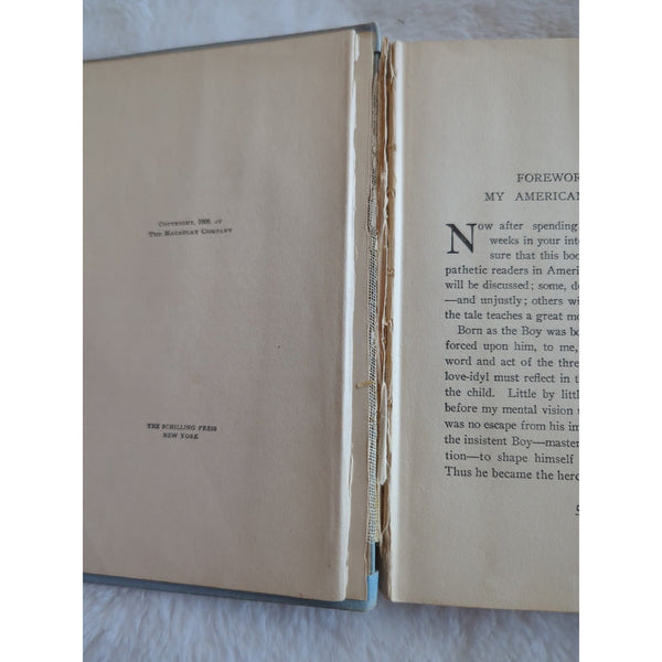 Antique 1912 One Day Anonymous Author HC Vtg Macaulay Company Sequel