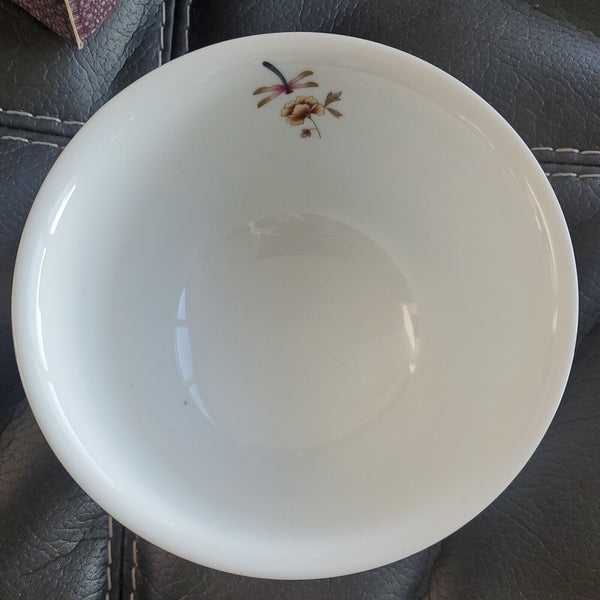 Avon American Heirloom Collection Porcelain Bowl Independence Day 1981 Dragonfly