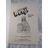 Vintage 1979 Whitman Joe Camp BENJI Dog Coloring Book Unused Children Color Art