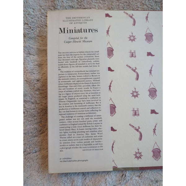 MINIATURES Smithsonian Illustrated Library of Antiques Cooper-Hewitt Museum HCDJ