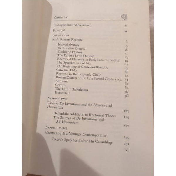 The Art of Rhetoric in the Roman World 300 B.C.-A.D. 300 George Kennedy HC DJ