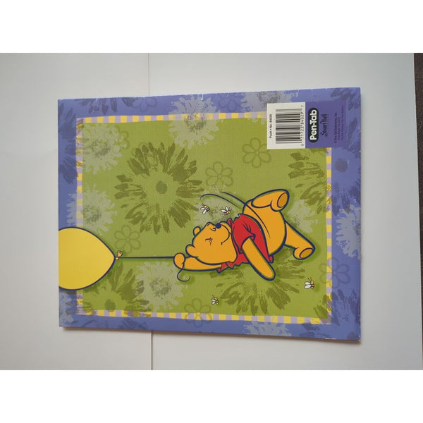 Vtg Lot Of 9 Disney's Winnie the Pooh Mixed Brand Folders for 3 Ring Binders