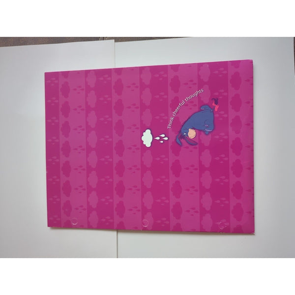 Vtg Lot Of 9 Disney's Winnie the Pooh Mixed Brand Folders for 3 Ring Binders