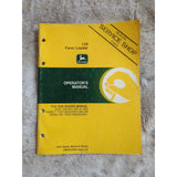 JOHN DEERE OPERATOR'S MANUAL 158 FARM LOADER ISSUE C6 Service Shop Copy SC