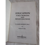 Education Public Problems And Private Solutions D. James Kennedy SC Vtg 1993