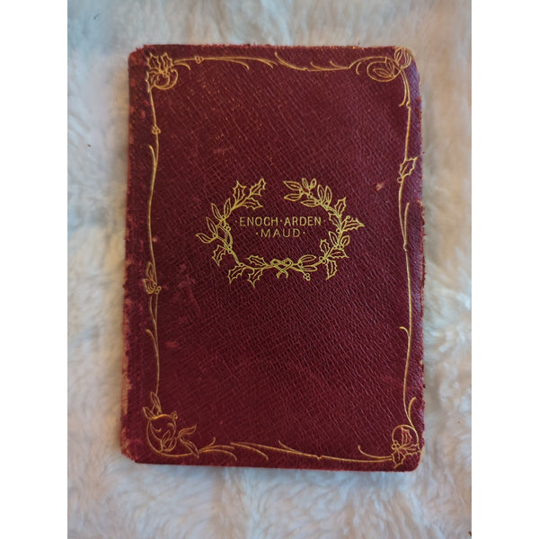 Enoch Arden And Maud Alfred Lord Tennyson Red Leather Putnams Sons Ariel Booklet