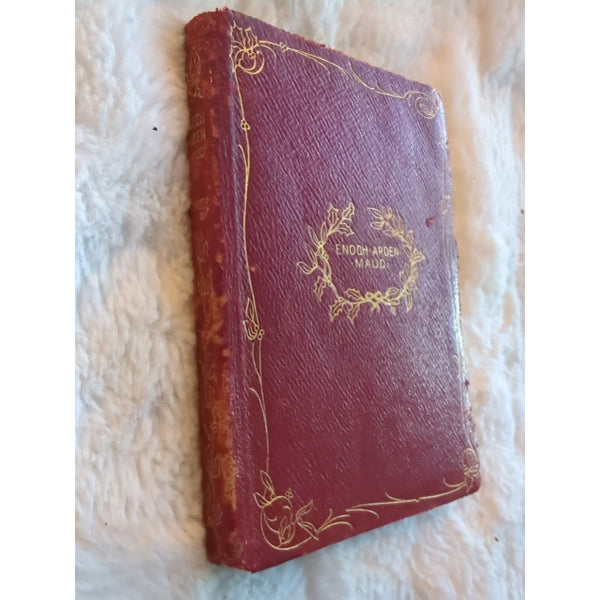 Enoch Arden And Maud Alfred Lord Tennyson Red Leather Putnams Sons Ariel Booklet