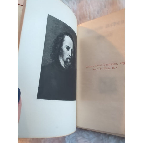 Enoch Arden And Maud Alfred Lord Tennyson Red Leather Putnams Sons Ariel Booklet