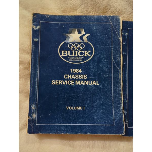 1984 Buick All Models Chassis Service Repair Shop Manual 2 Volume Set Original