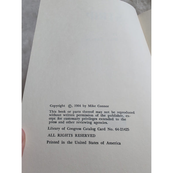 The Strip Vtg Book 1st Ed Signed by Mike Connor 1964 HC DJ Naylor Company