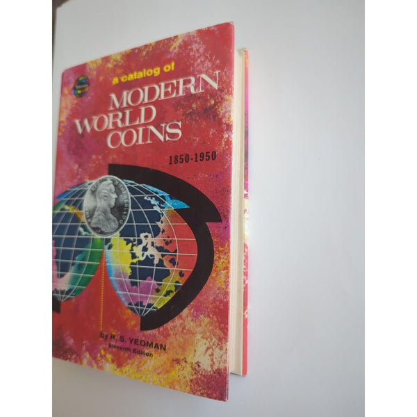 A Catalog of Modern World Coins 1850-1950 11th Book Unused Coin HC DJ Vtg 1974