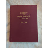 History Of Ross And Highland Counties Ohio HC Reprint Edition 1991 Vtg Williams