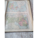 1936 Commercial Atlas Of The World by The Geographical Publishing Co. HC Rough