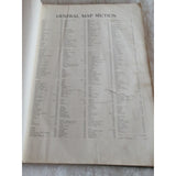 1936 Commercial Atlas Of The World by The Geographical Publishing Co. HC Rough
