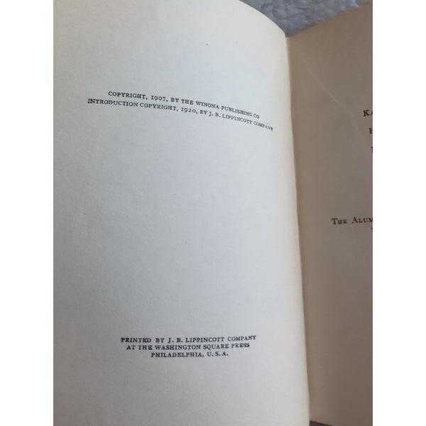 Helen Ekin Starrett The Charm of Fine Manners 1920 HC DJ Vtg Etiquette Girls
